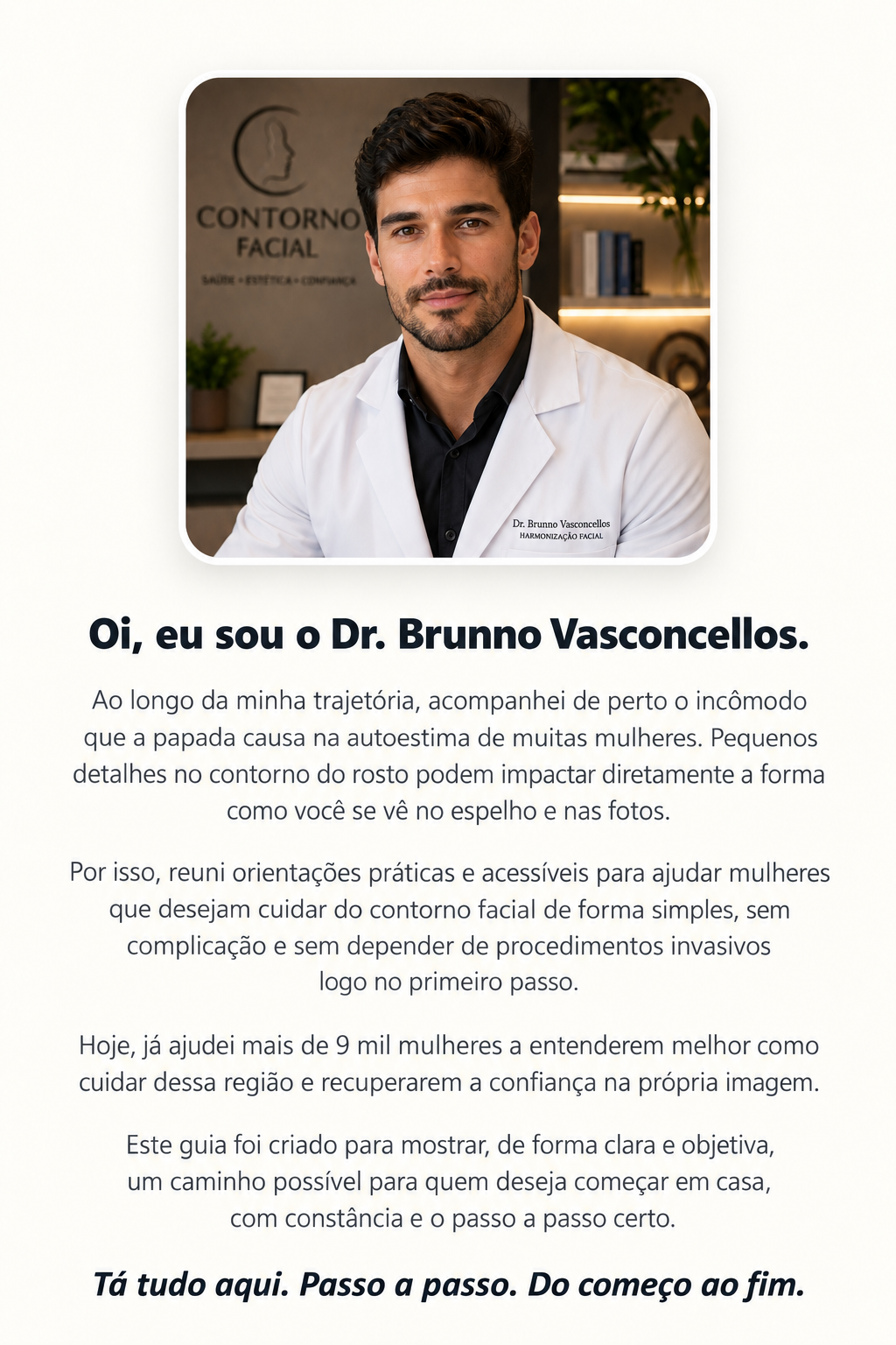 Dr. Brunno Vasconcellos, profissional de harmonização facial